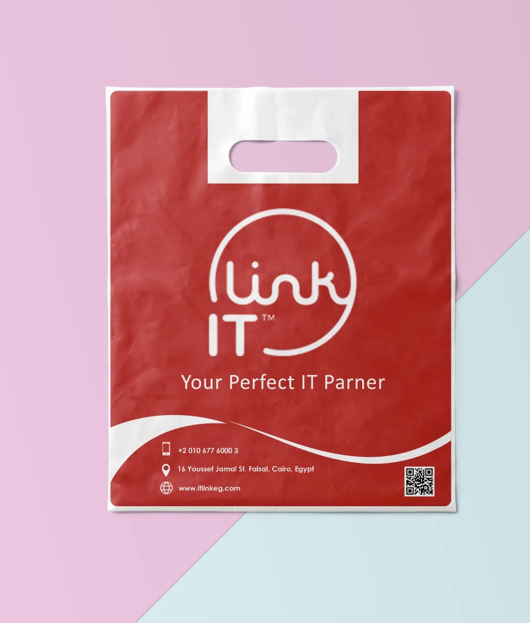 IT Link brand identity application