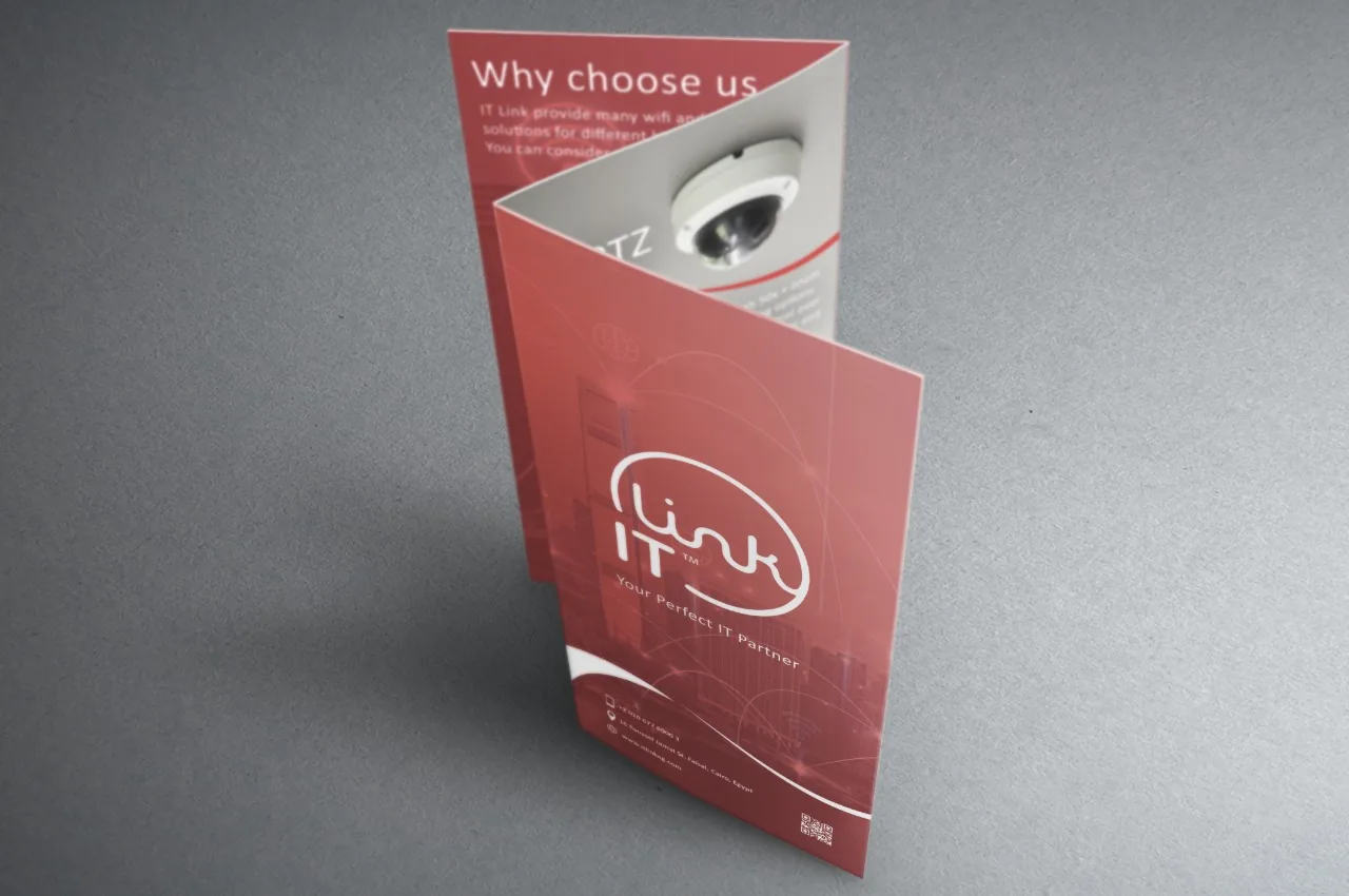 IT Link brand identity application