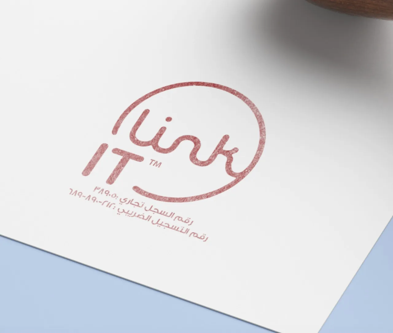 IT Link brand identity application