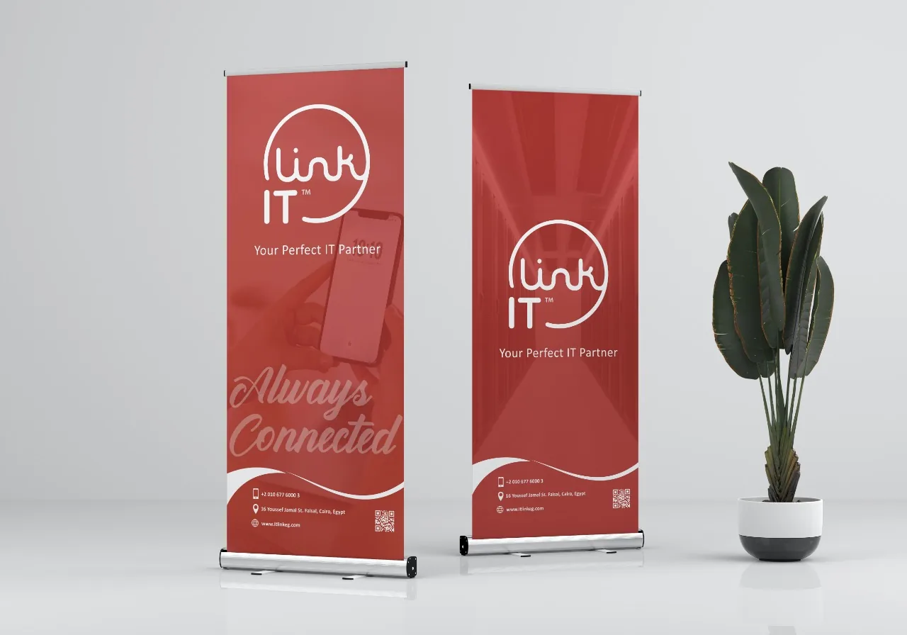 IT Link brand identity application