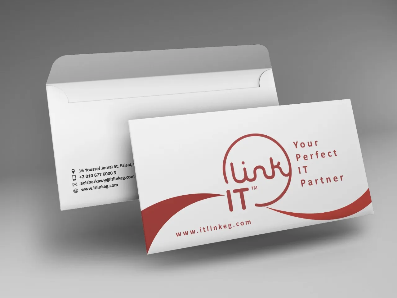 IT Link brand identity application