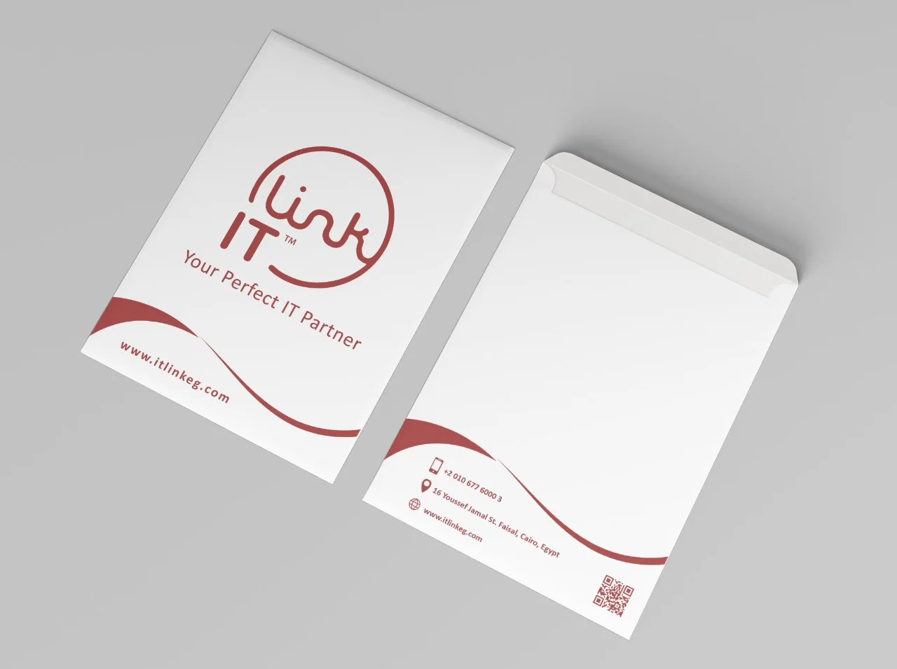 IT Link brand identity application